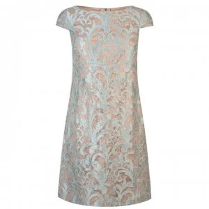 Image of Eliza J Eliza Lace Shift Dress Womens - Blue