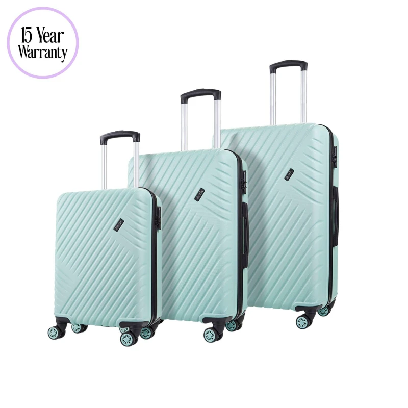 Image of Rock Rock Santiago Green Large Suitcase Green EA70001