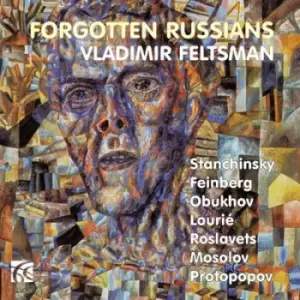 Image of Vladimir Feltsman Forgotten Russians by Alexei Stanchinsky CD Album