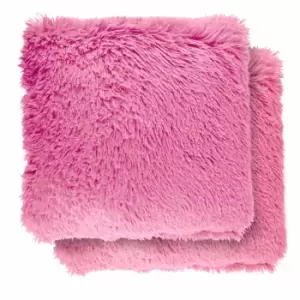 Image of Emma Barclay Doux Super Soft Cushion (pair) Cover In Blush Pink