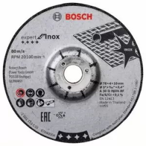 Image of Bosch Accessories 2608601705 2608601705 Grinding disc (straight) 76mm 10 mm 2 pc(s)