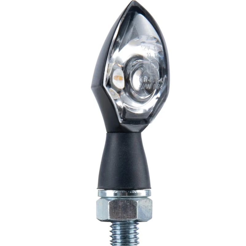 Image of Oxford Nano Black LED Motorcycle Indicators (Pair)