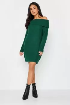 Image of Petite Tunic Knit Dress