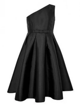 Image of Monsoon Girls Connie Shoulder Prom Dress - Black, Size 14 Years, Women
