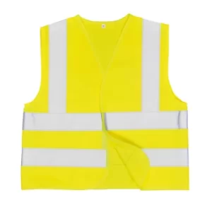 Image of Portwest Junior Childrens Hi Vis Waistcoat Yellow M
