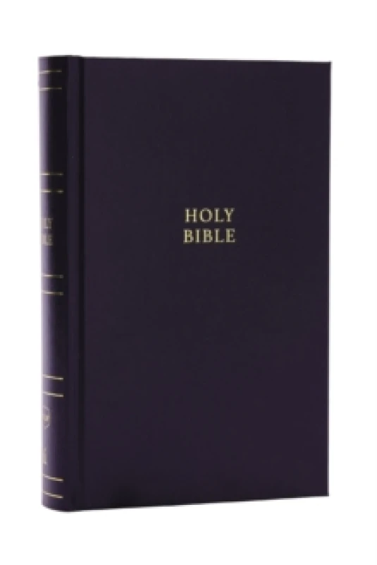 Image of NKJV Personal Size Large Print Bible with 43,000 Cross References, Black Hardcover, Red Letter, Comfort Print Hardback