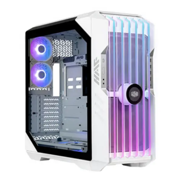 Image of Cooler Master Cooler Master HAF 700 EVO Case White Full Tower 4 x USB 3.2 Gen 1 Type-A 1 x USB 3.2 Gen 2 Type-C Tempered Glass Side Window Panel Edge