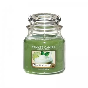 Image of Yankee Candle Vanilla Lime Scented Candle 411g