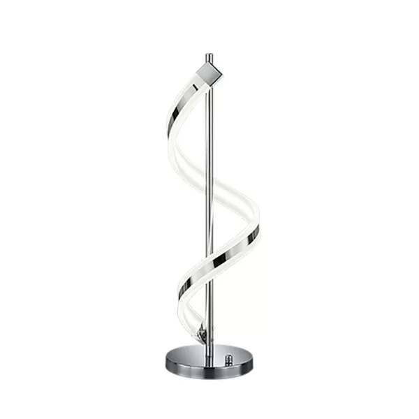 Image of Sydney Modern 20W LED Table Lamp Chrome 3000K