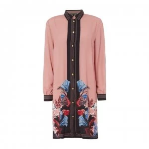 Image of Biba Lily Shirt Dress - Pink