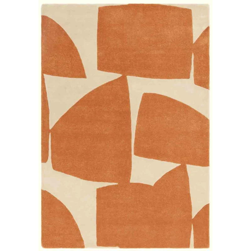 Image of Asiatic Romy 160X230Cm 05 Kite Orange Rug, Orange ROMY1602300005