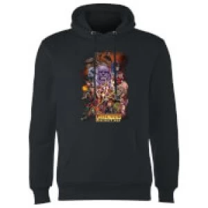 Image of Avengers Team Portrait Hoodie - Black - XL