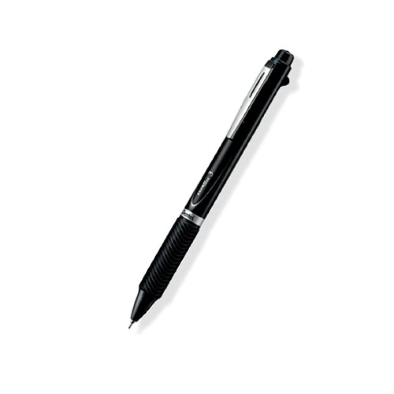 Image of Pentel Pentel EnerGel 3 Multi-Colour Rollerball Pen 0.5mm Black Barrel (Pack of 12) BLC35AX BLC35AX