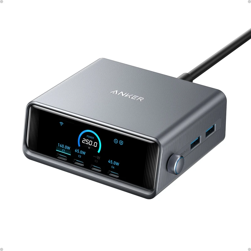 Image of Anker Prime 250 Watt USB-C Power Adapter - Black