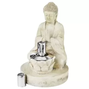 Image of The Outdoor Living Company Oil Burner Buddha 17 x 17 x 26.5cm