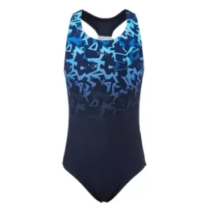 Image of Slazenger Sport Back Swimsuit Junior Girls - Black
