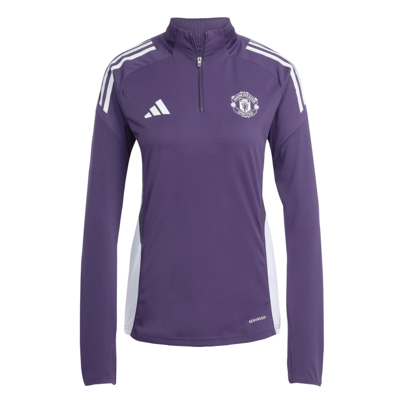 Image of adidas Manchester United Training Top 2025 2026 Womens Red female 8 (XS)