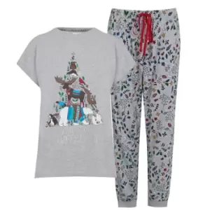 Image of Linea Xmas Family PJ Set - Grey