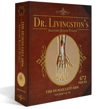 Image of Dr Livingstons Anatomy Volume V: The Human Left Arm Jigsaw Puzzle - 472 Pieces