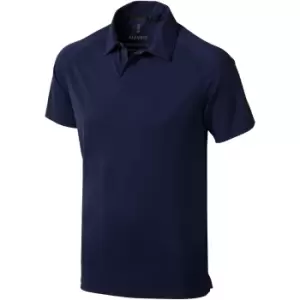 Image of Elevate Mens Ottawa Short Sleeve Polo (L) (Navy)