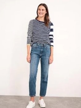Image of White Stuff Skye Straight 7/8 Jeans - Blue