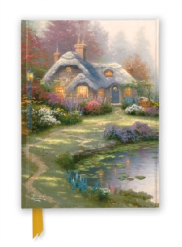 Image of Thomas Kinkade: Everetts Cottage (Foiled Journal) Notebook / blank book