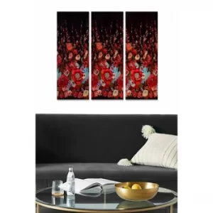 Image of MDF283217099 Multicolor Decorative MDF Painting (3 Pieces)