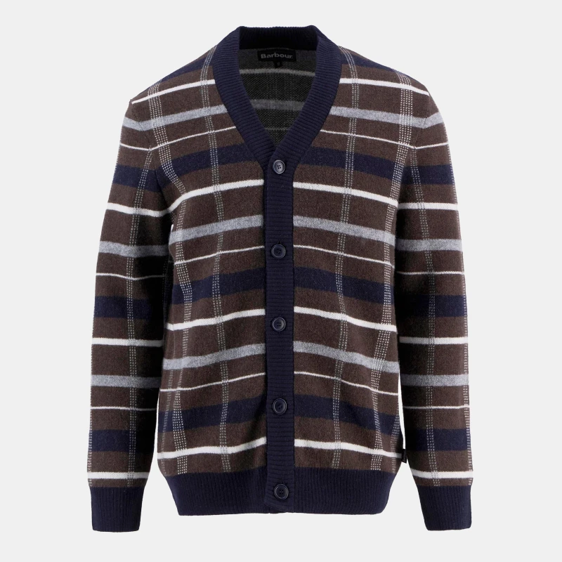 Image of Barbour Kane Cardigan Dark Oak male XL