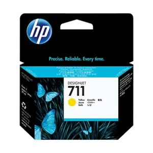 Image of HP 711 Yellow Ink Cartridge
