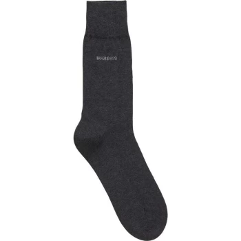 Image of BOSS George Cotton Socks - Grey
