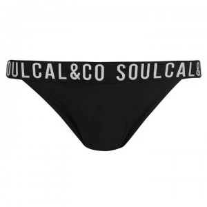 Image of SoulCal Deluxe Branded Bikini Briefs - Black/White