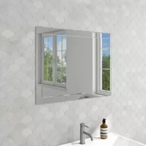 Image of Rectangular Bathroom Mirror 800 x 600mm - Tucana
