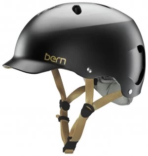 Image of Bern Lenox EPS Summer Helmet Satin Black