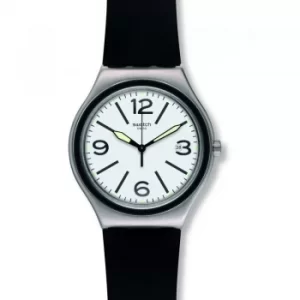 Image of Mens Swatch Noir Du Soir Watch