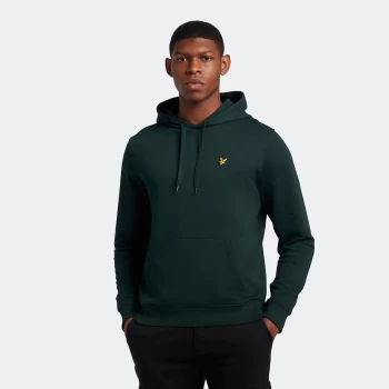 Image of Mens Pullover Hoodie - Dark Green - S