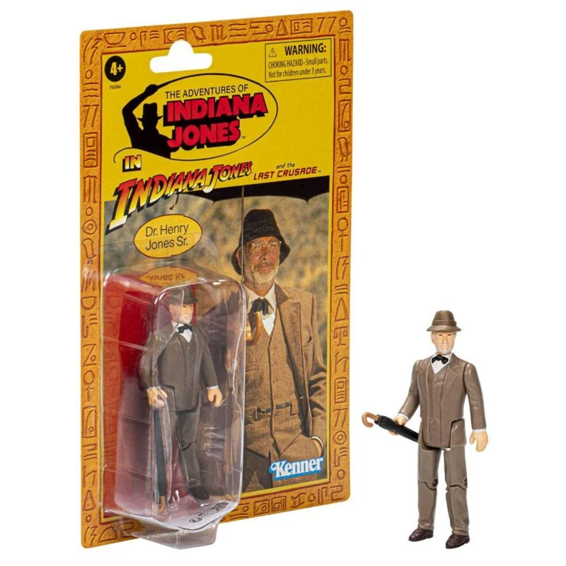 Image of Hasbro Indiana Jones Retro Collection Actionfigur Dr. Henry Jones Sr. (The Last Crusade) 10cm None unisex One Size