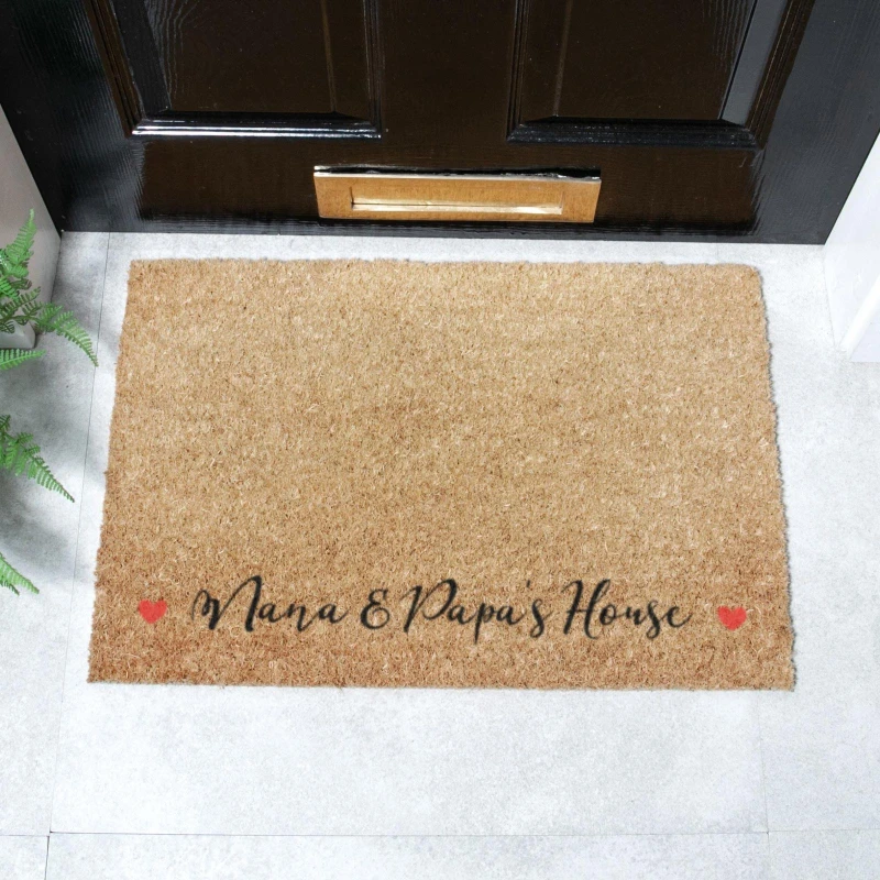 Image of Artsy Doormats Nana & Papas House Doormat (60 X 40Cm)