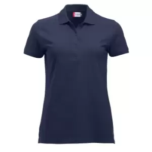 Image of Clique Womens/Ladies Marion Polo Shirt (S) (Dark Navy)