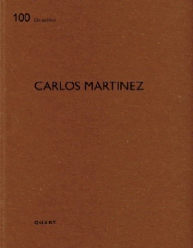 Image of Carlos Martinez : De aedibus 100 Paperback / softback