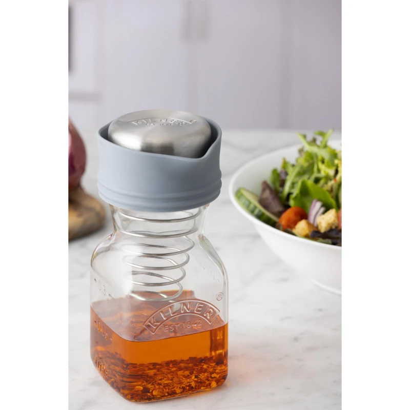 Image of Kilner Salad Dressing Maker Seasoning Accessories 500ml Clear 71424669001