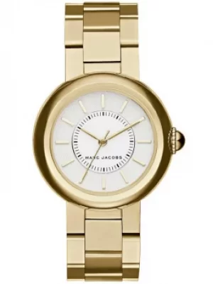 Image of Marc Jacobs Ladies Courtney Gold Plated Bracelet Watch MJ3465