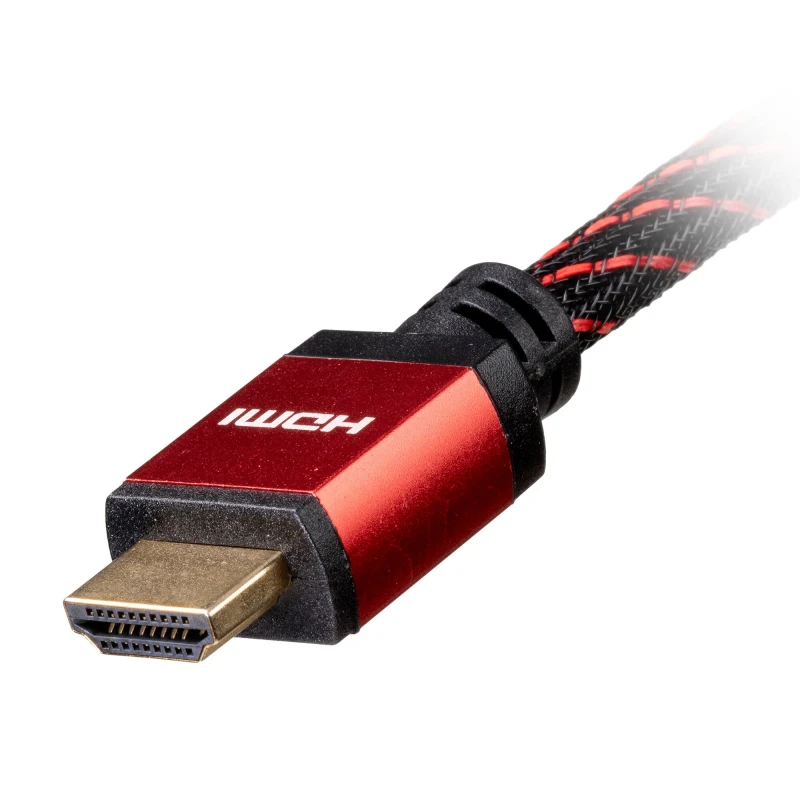 Image of Cablenet Cablenet CNL 2m HDMI 1.4b M-M 4K Brd Bk/Rd HDMI cable HDMI Type A (Standard) Black, Red 32-3632MRB