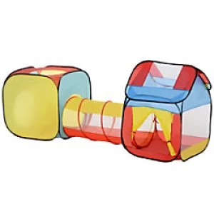 Image of HOMCOM Play Tent Set 345-012 Multicolour