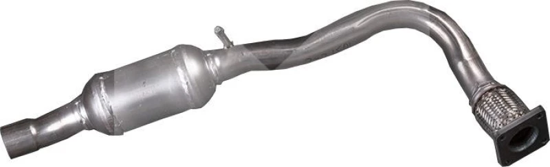 Image of HJS 96 11 3046 Catalytic Converter with mounting parts, with the ecolabel "Blue Angel" Catalyst Converter (429)