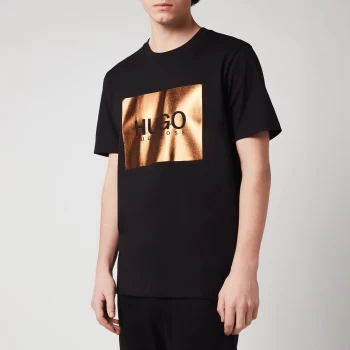 Image of HUGO Mens Dolive T-Shirt - Black - XL