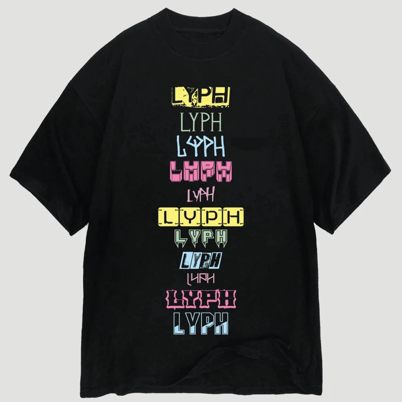 Image of LYPH Multi T-Shirt Black male X Small
