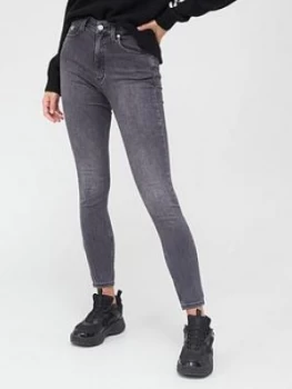 Image of Calvin Klein Jeans 010 High Rise Skinny Jean - Grey
