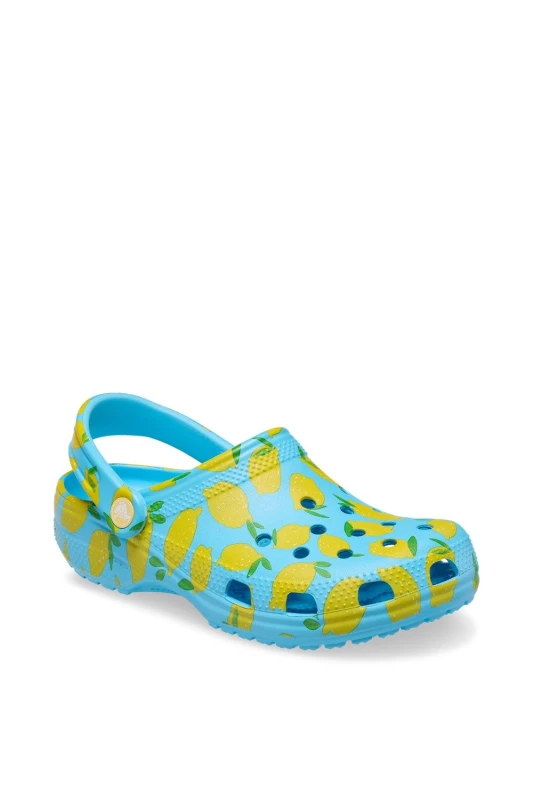 Image of Crocs Unisex Classic Fresh Fruits Clogs Tinted Glass W5/M4
