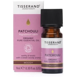 Image of Tisserand Aromatherapy Patchouli Organic Essential Oil 9ml