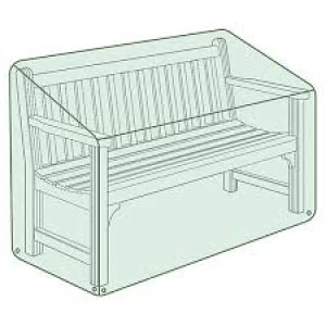 Image of Charles Bentley 2-3 Seater Tarpaulin Bench Cover G reen